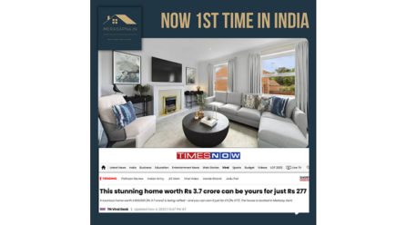 An Apartment Worth Seventy Five Lakhs Will Be Given For Rs 501/- Only !! All You Have To Do Is This