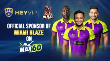HEYVIP Strengthens Sports Presence as Miami Blaze Official Sponsor for MAX60 Caribbean 2025