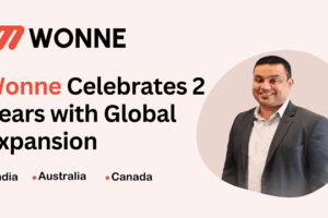 Wonne Celebrates 2nd Anniversary, Expands Operations to Canada and Australia