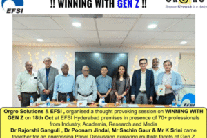 Orgro Solutions and EFSI organise a session on WINNING WITH GEN Z