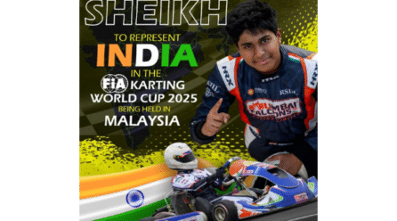 India’s Karting Prodigy Arafath Sheikh Competes at Prestigious FIA World Cup 2025