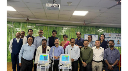 RCMS Donates Advanced Pediatric Ventilators to Institute of Child Health, Egmore