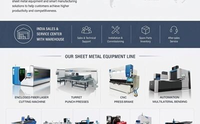 Tailift Group Introduces Intelligent Sheet Metal Processing Solutions to the Indian Market